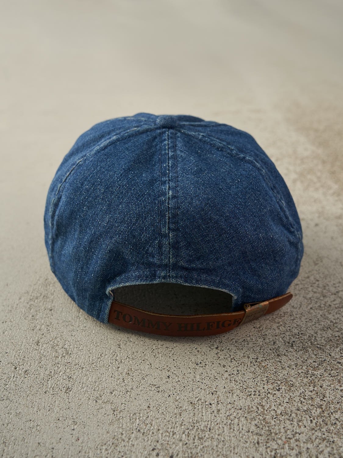 Vintage 90s Mid Wash Tommy Jeans Embroidered Denim Strapback