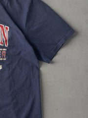 Vintage 90s Navy Molson Canadian Single Stitch Tee (M)