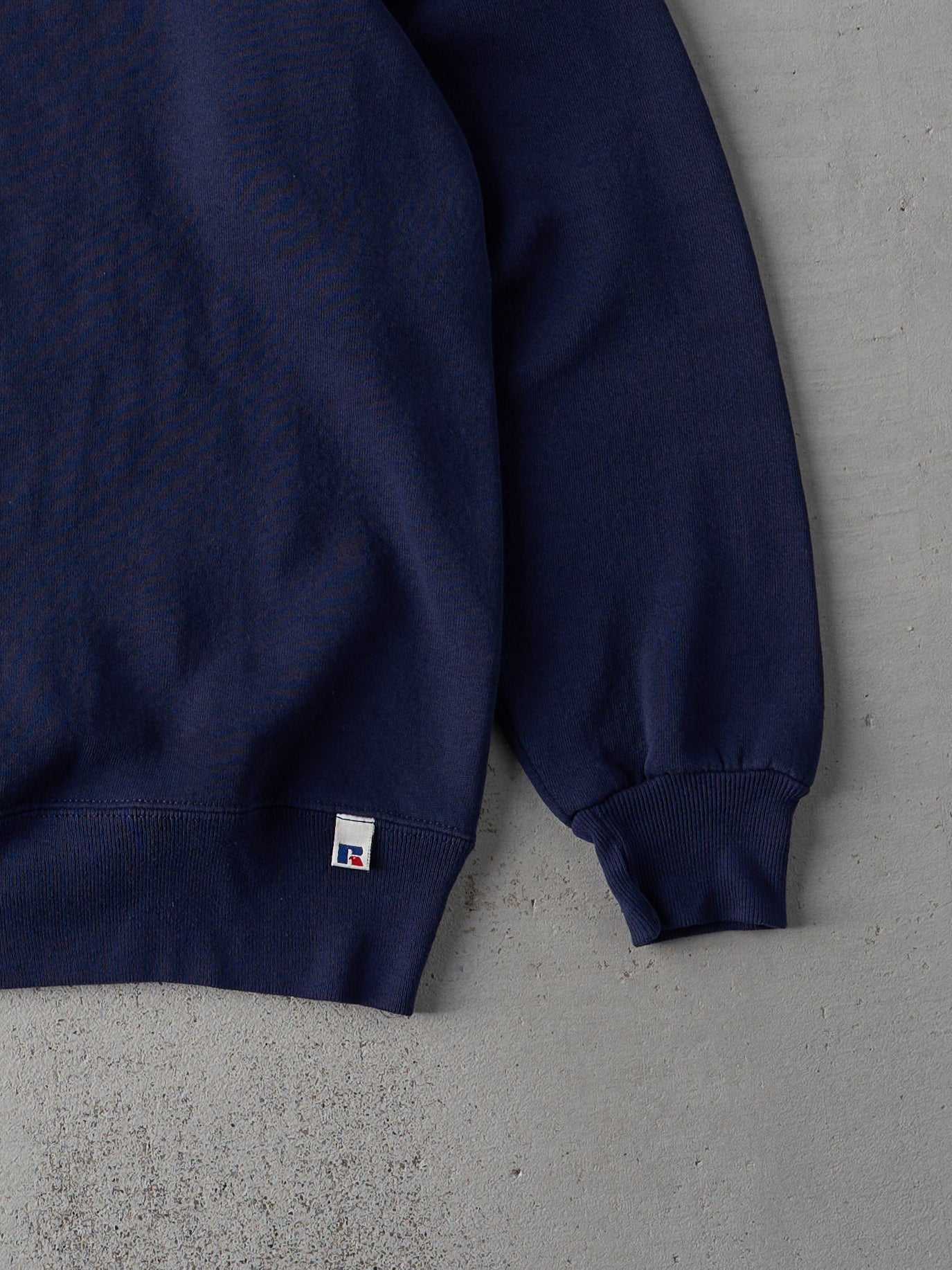 Vintage 90s Navy Russell Athletics Blank Crewneck (M/L)