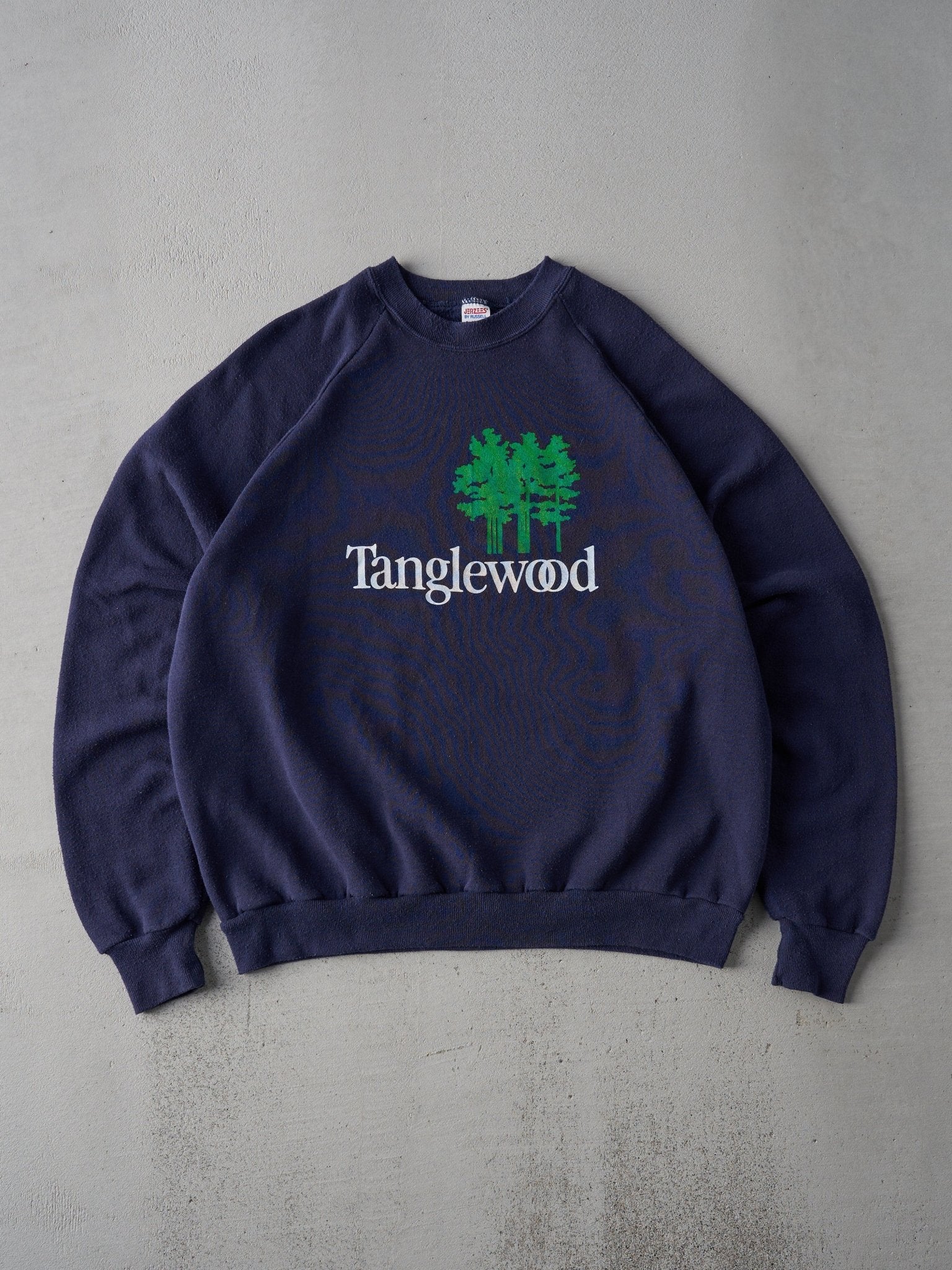 Vintage 80s Navy Tanglewood Boxy Crewneck (L)
