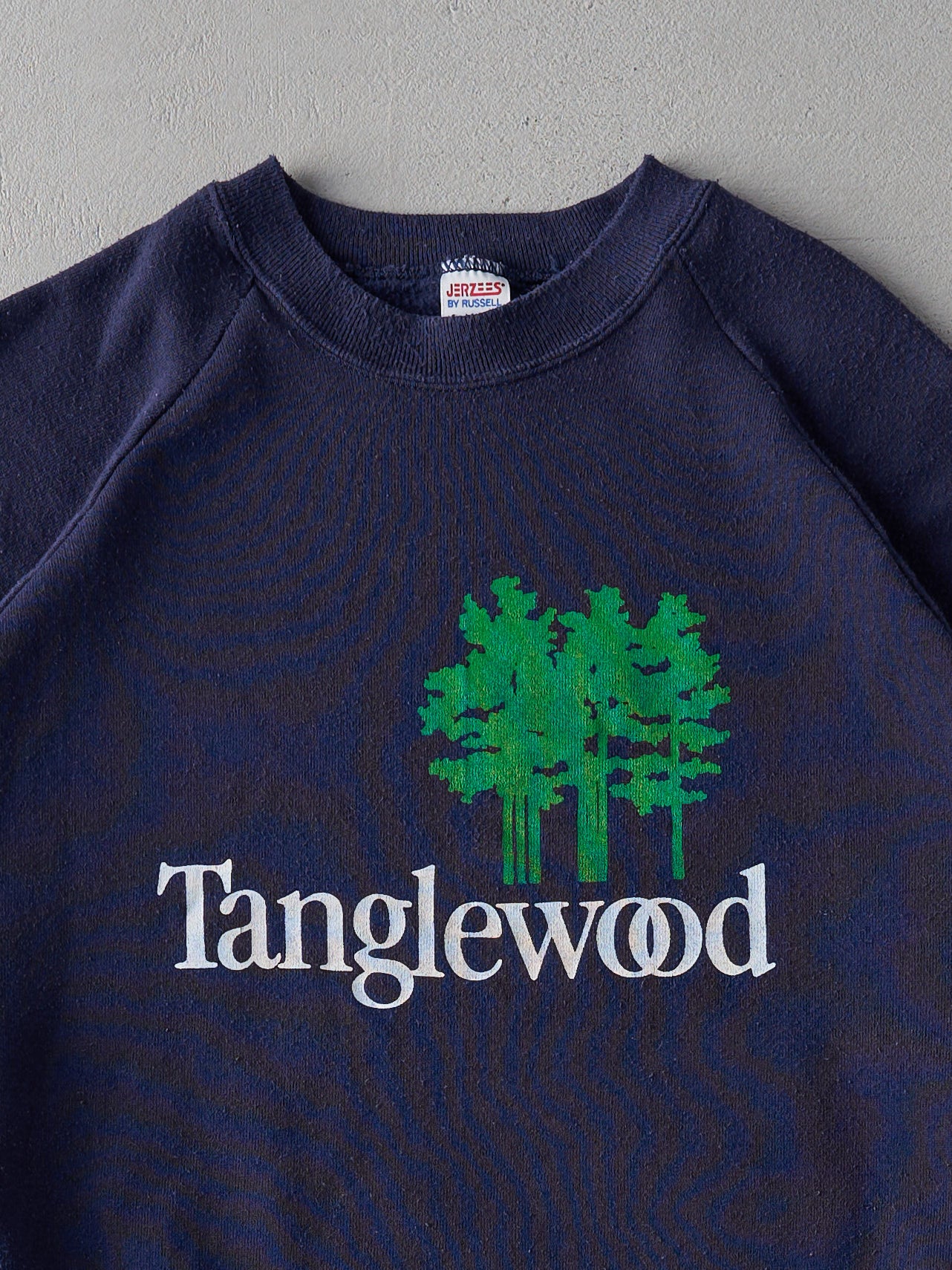 Vintage 80s Navy Tanglewood Boxy Crewneck (L)