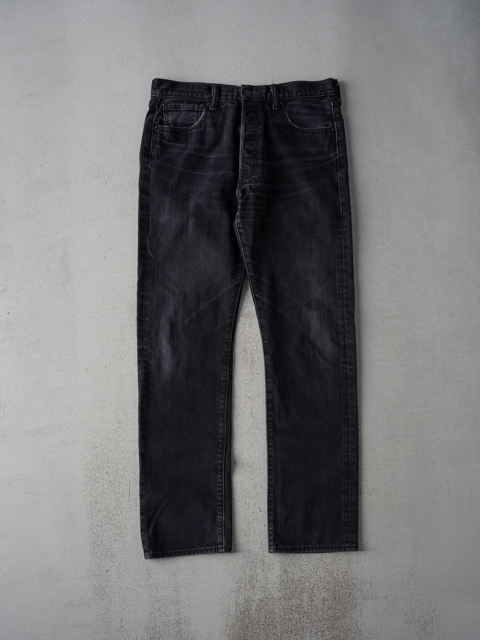 Vintage Y2K Black Levi's 501s Pants (33x32)