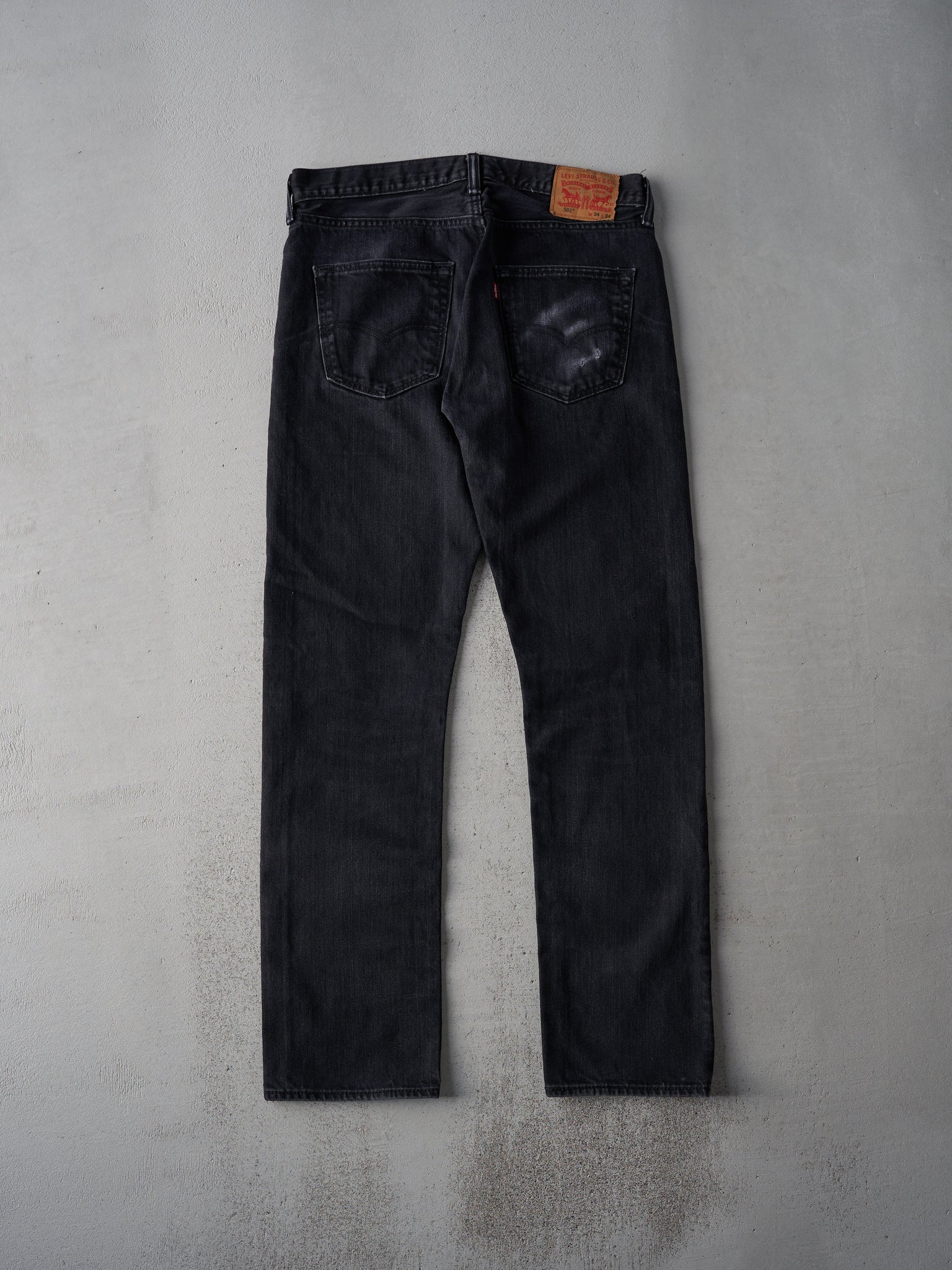 Vintage Y2K Black Levi's 501s Pants (33x32)