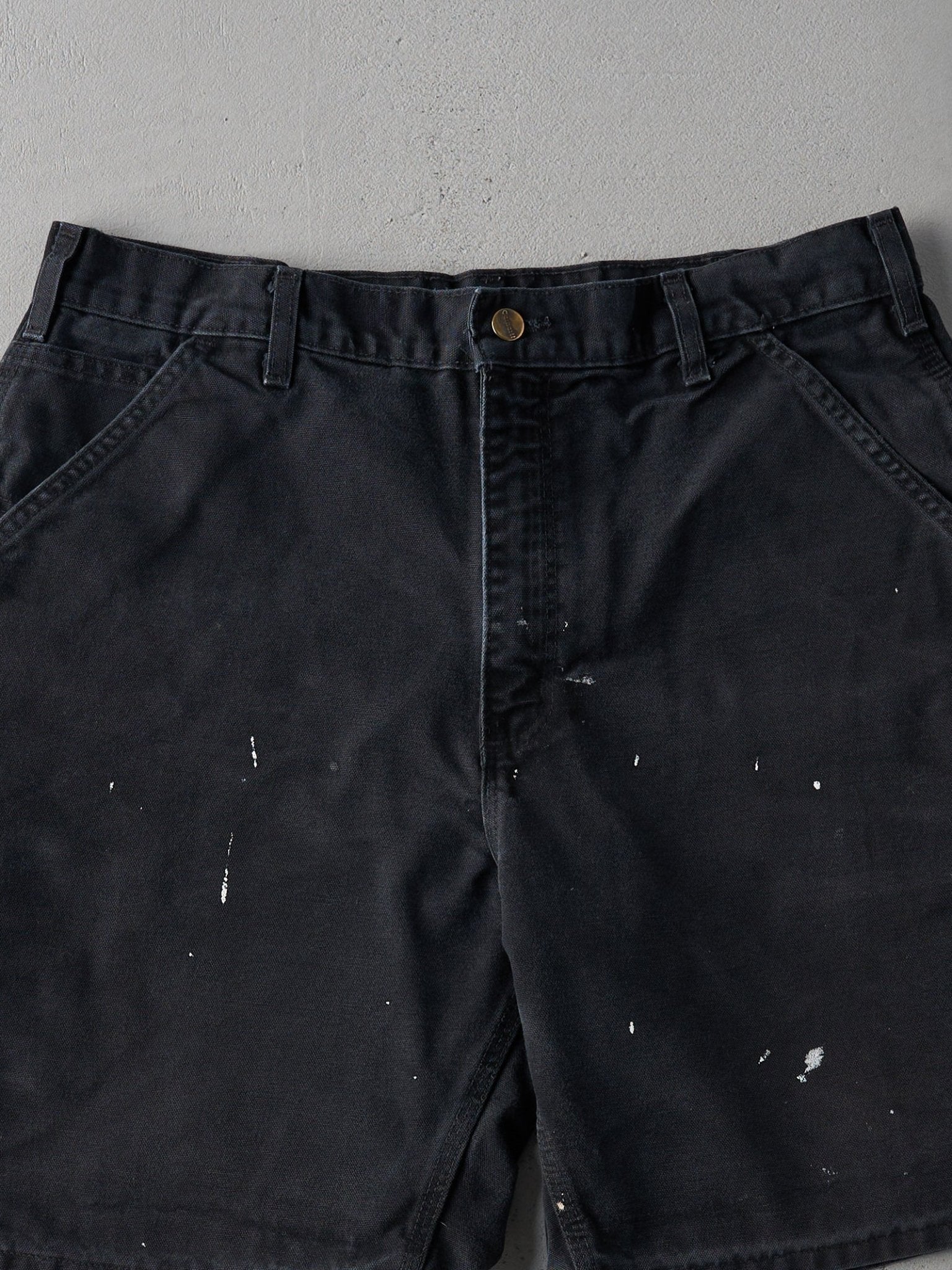 Vintage Y2K Black Carhartt Carpenter Shorts (36x8.5)