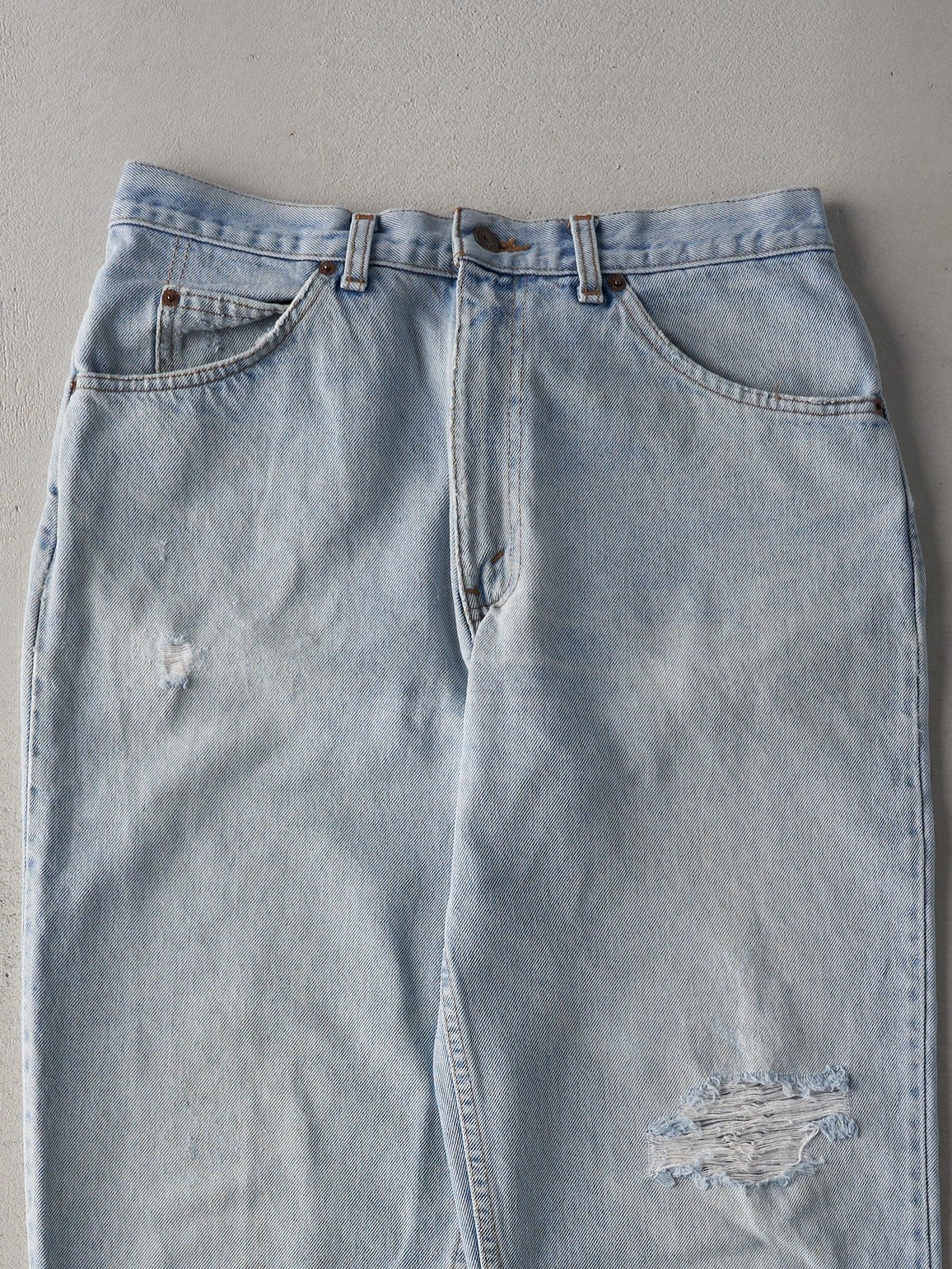 Vintage 80s Light Light Wash Levi's Orange Tab Jeans (32x33.5)