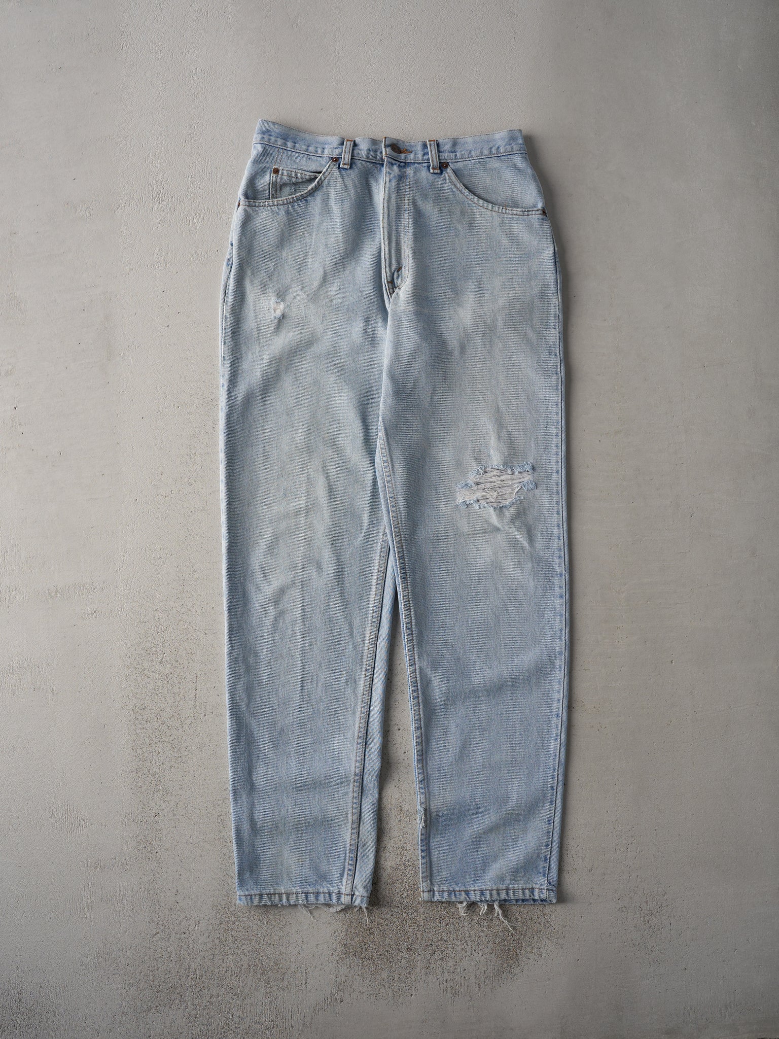 Vintage 80s Light Light Wash Levi's Orange Tab Jeans (32x33.5)