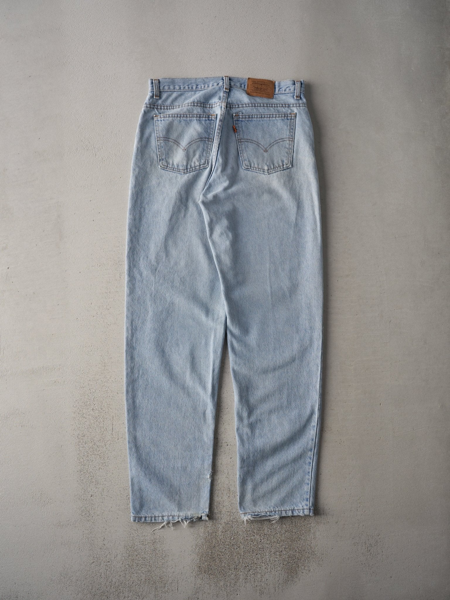 Vintage 80s Light Light Wash Levi's Orange Tab Jeans (32x33.5)