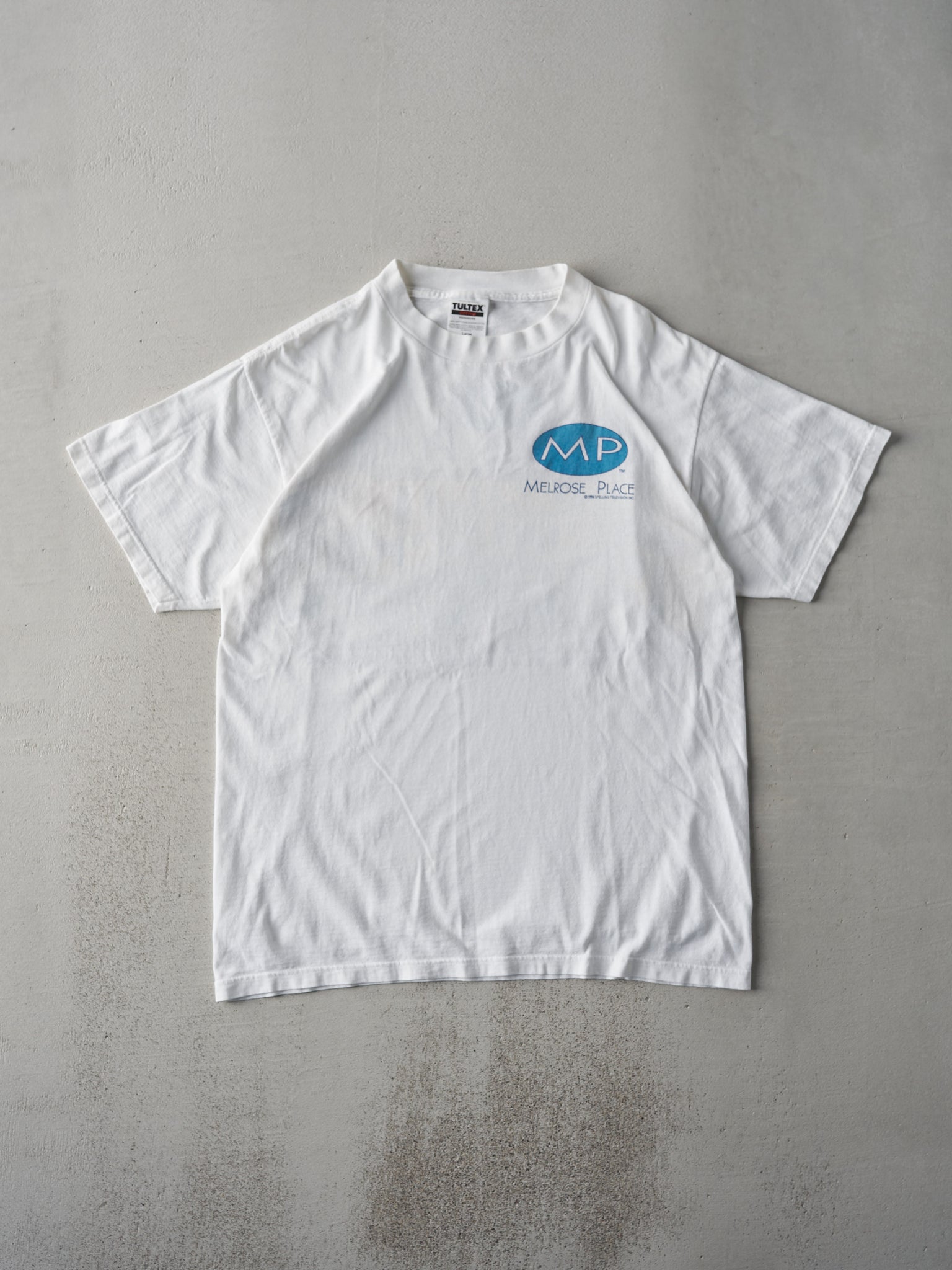 Vintage 94' White Melrose Place Tee (M)