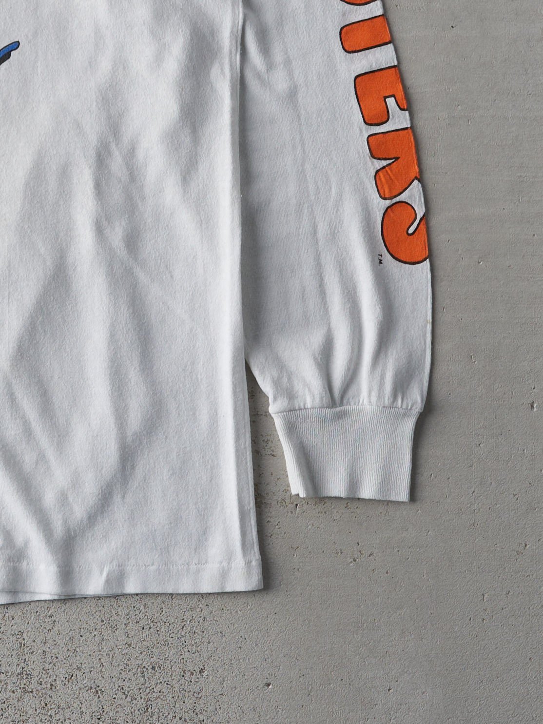 Vintage 80s White Florida Georgia Hooters Long Sleeve (S)