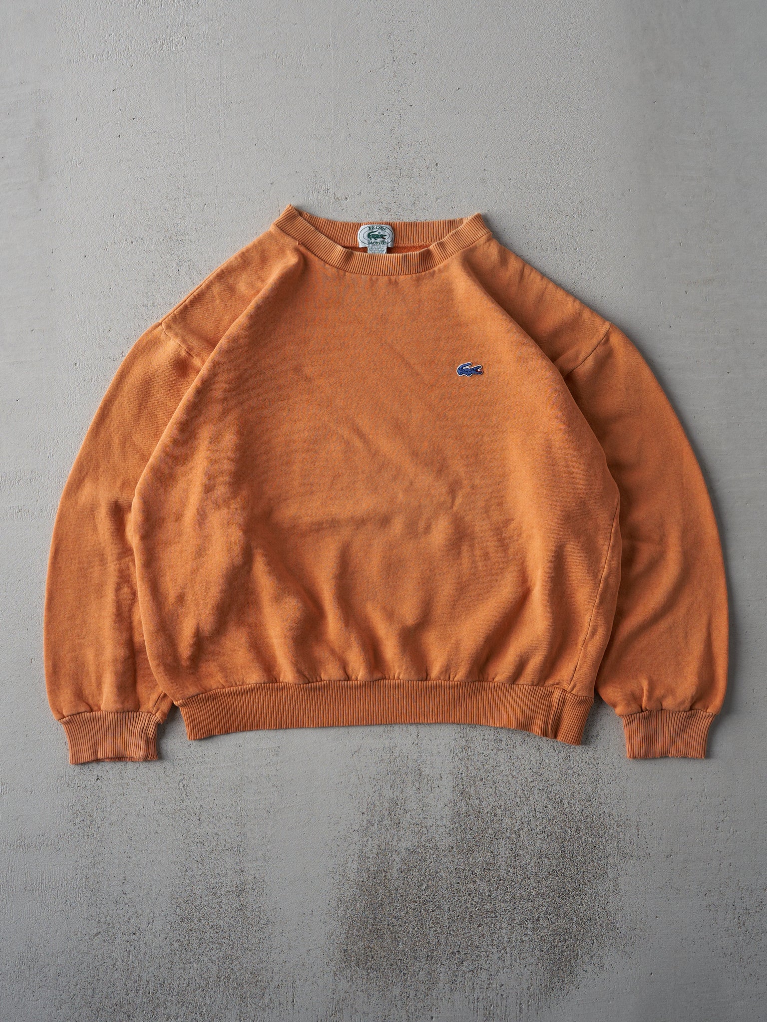 Vintage 80s Orange Lacoste Crewneck (M/L)