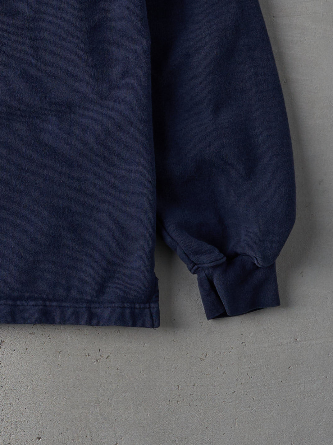 Vintage 90s Navy Blue Timberland Quarter Zip Crewneck (L)