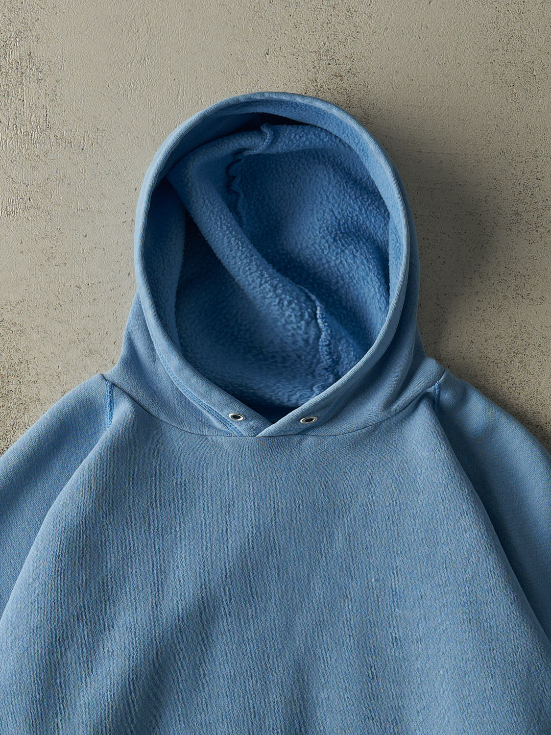 Vintage 90s Baby Blue Blank Hoodie (XL/XXL)