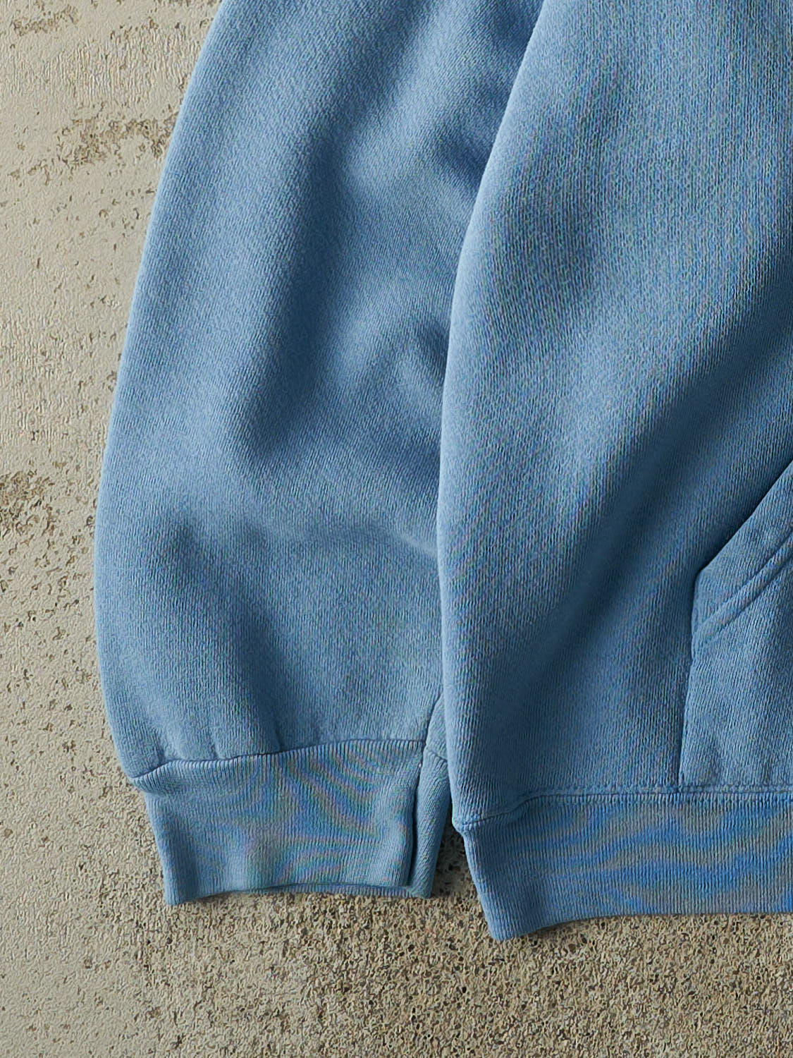 Vintage 90s Baby Blue Blank Hoodie (XL/XXL)