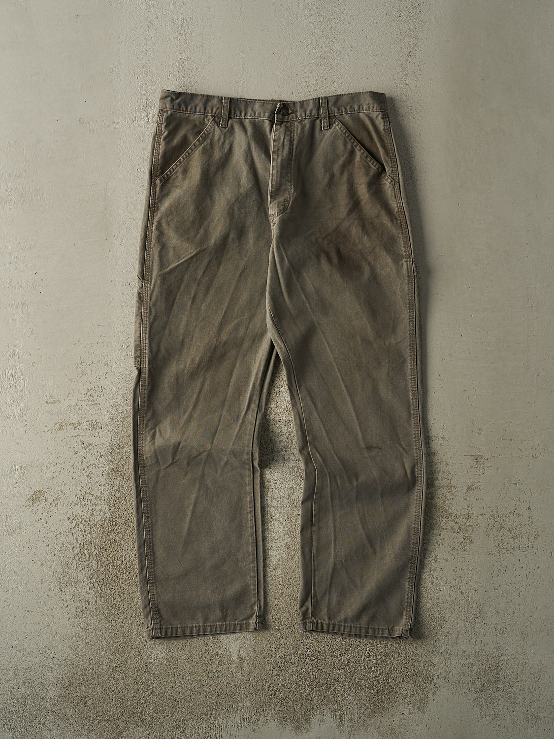 Vintage Y2K Brown Rustler Carpenter Pants (34x31)