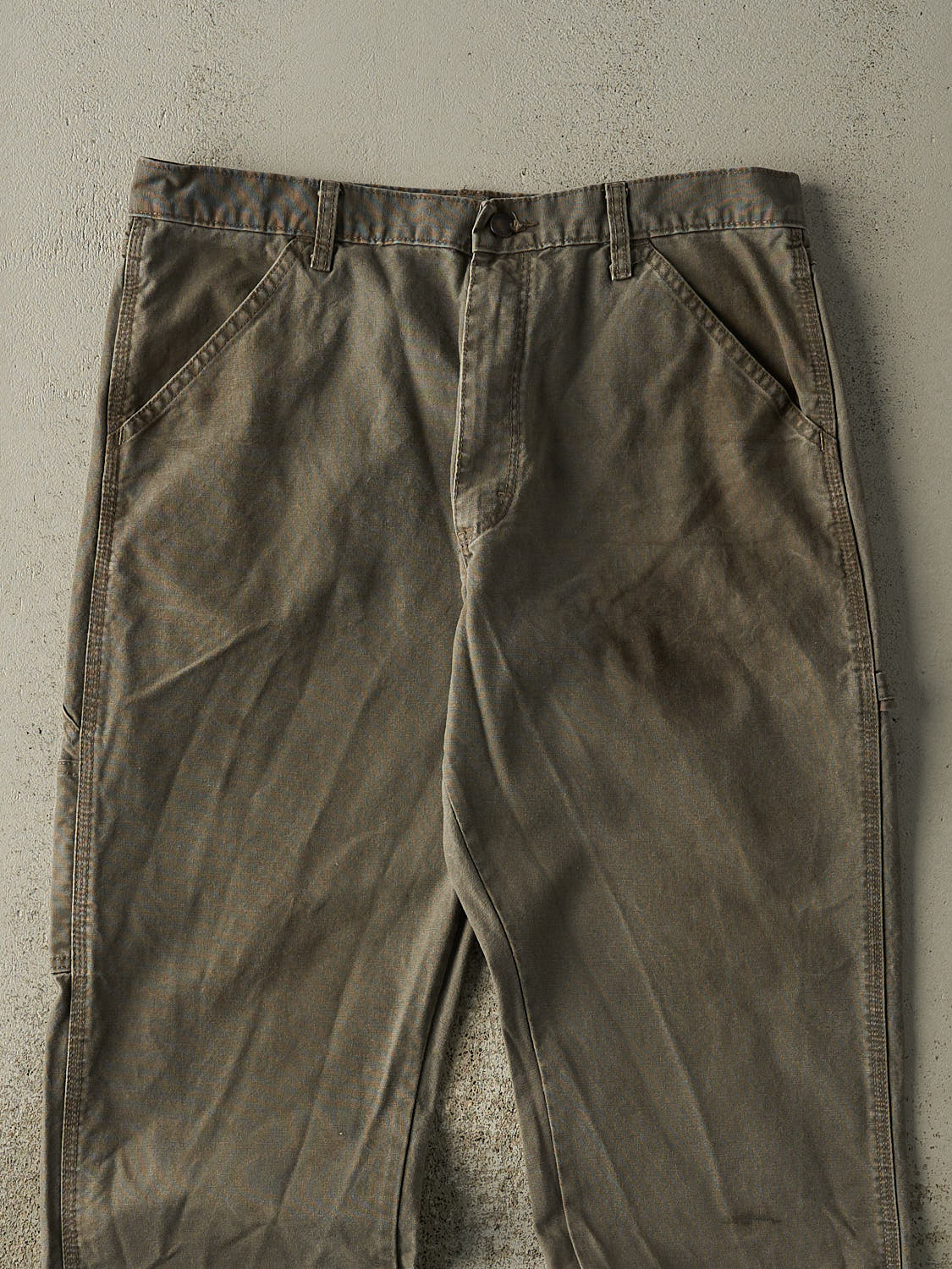 Vintage Y2K Brown Rustler Carpenter Pants (34x31)