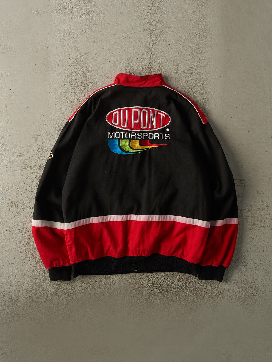 Vintage Y2K Black & Red Jeff Gordon #24 Nascar Racing Jacket (L/XL
