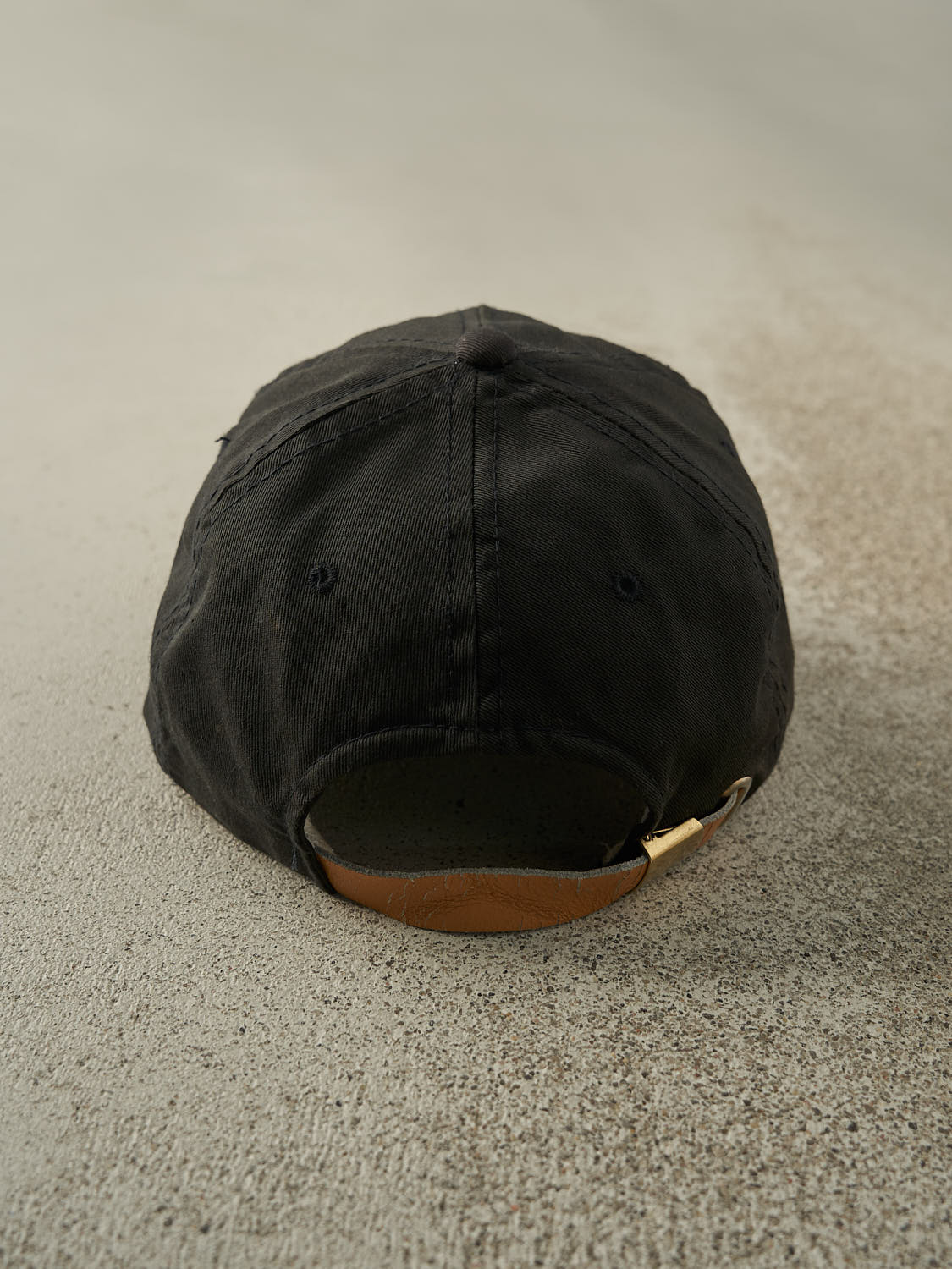 Vintage 90s Black Molson Indy Vancouver Embroidered Strapback