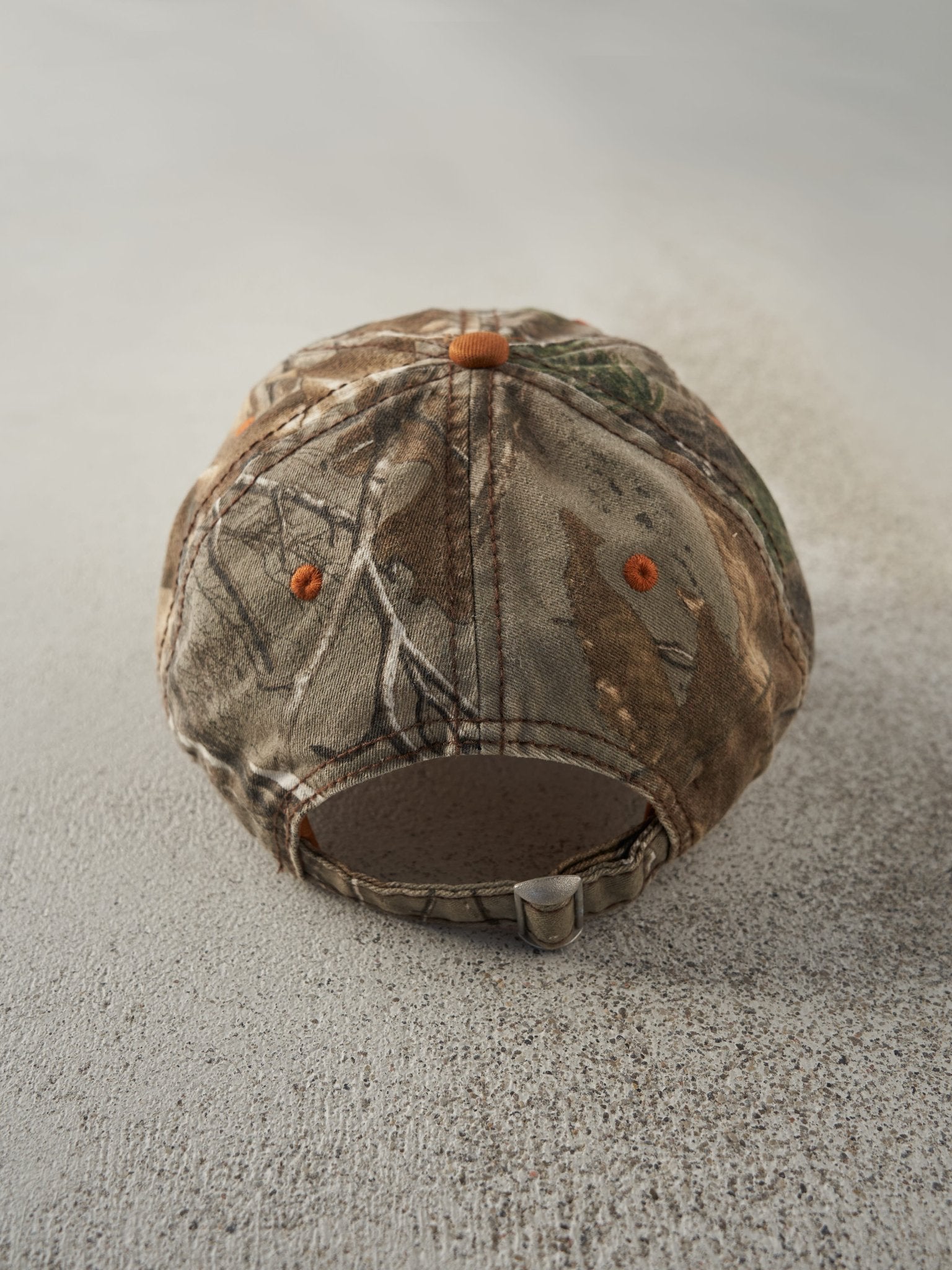 Vintage Y2K Realtree Camo Jackson Hole Wyoming Embroidered Strapback Hat