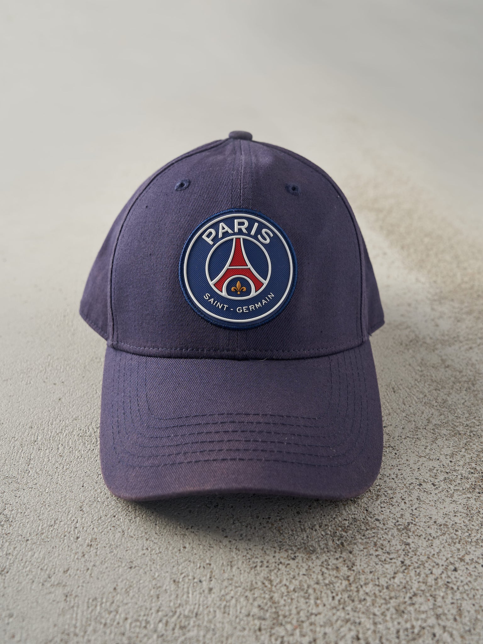 Vintage Y2K Navy Blue Paris Saint - Germain Strap Back Hat