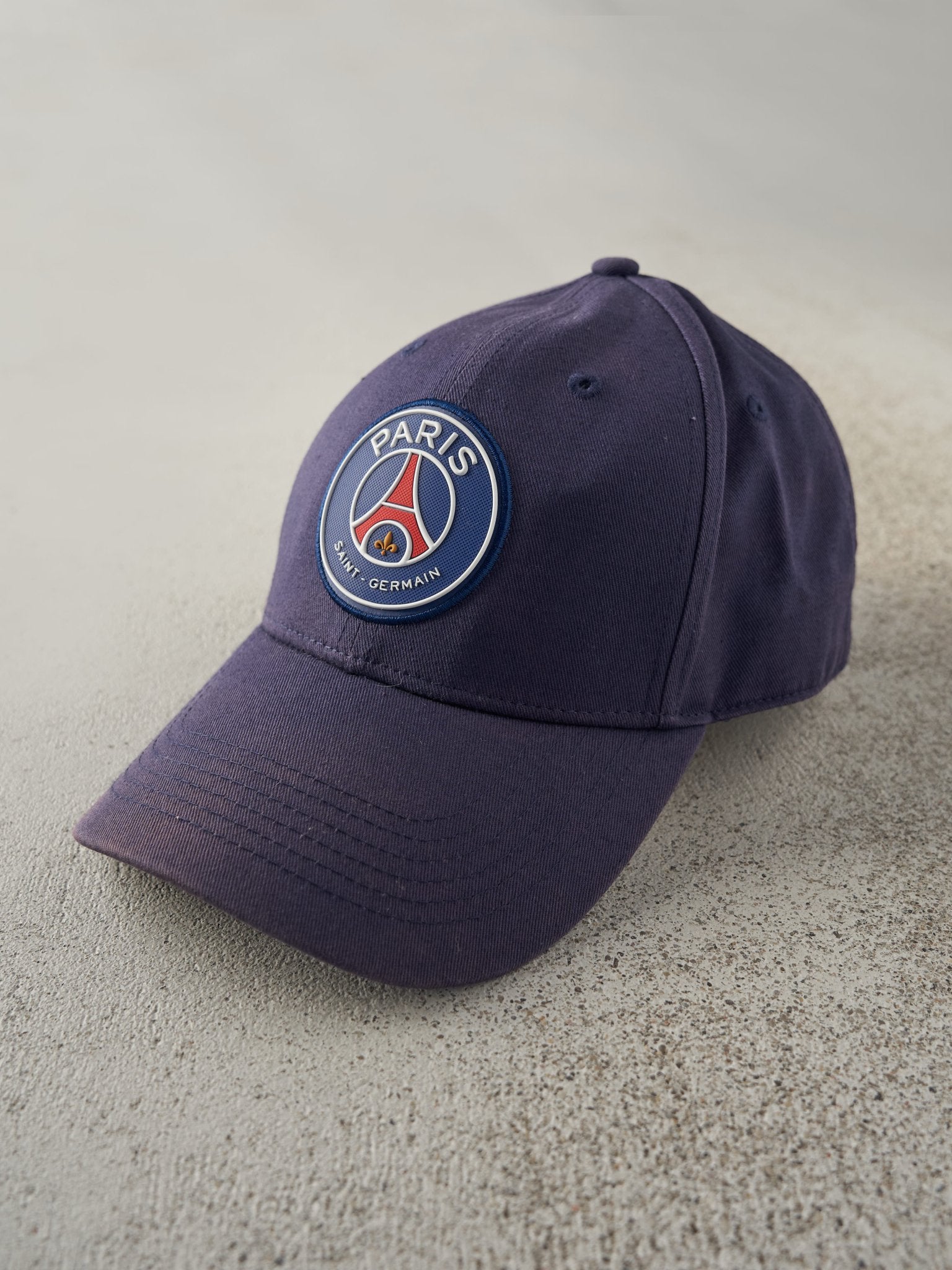 Vintage Y2K Navy Blue Paris Saint - Germain Strapback Hat