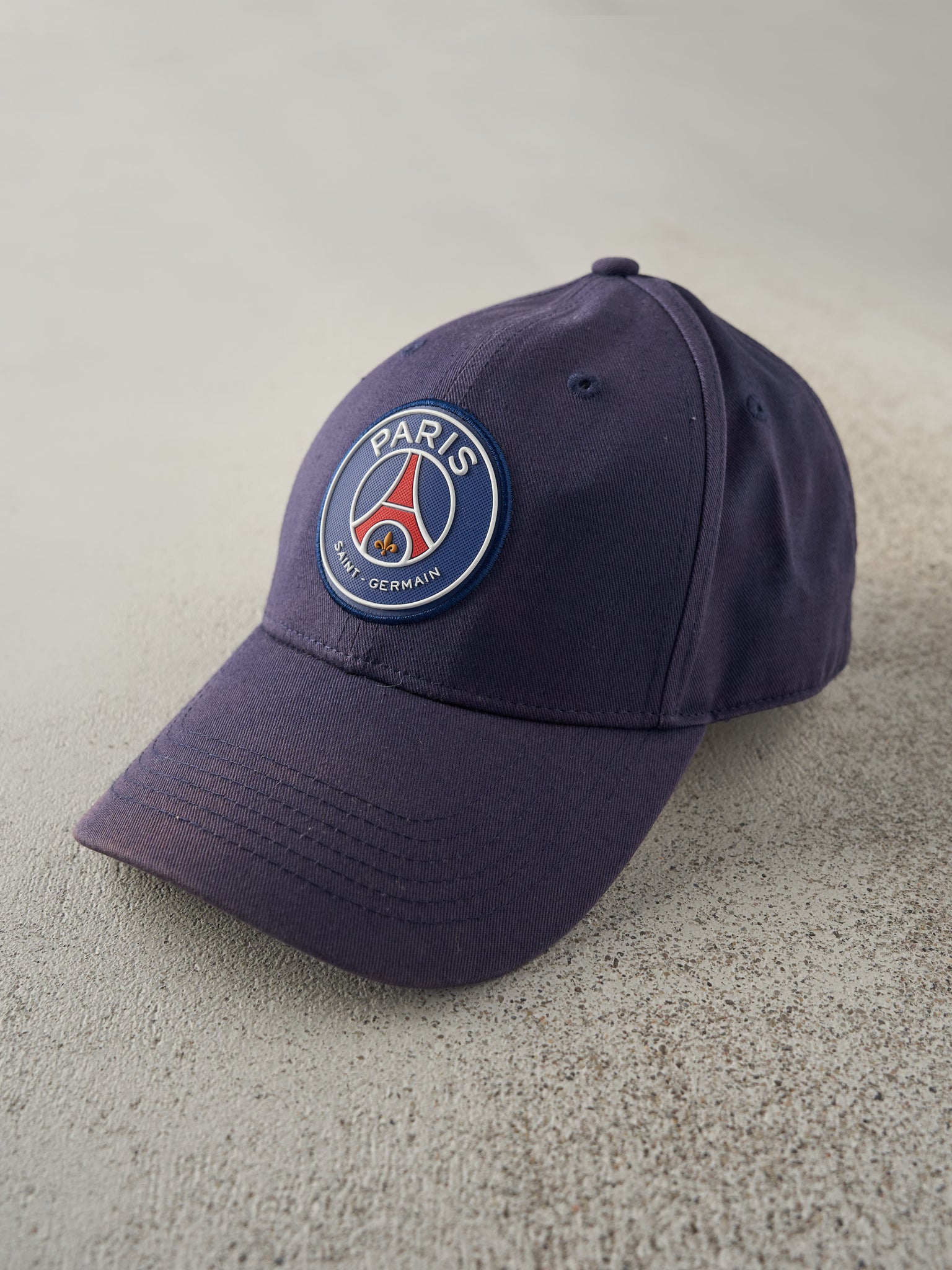 Vintage Y2K Navy Blue Paris Saint - Germain Strap Back Hat