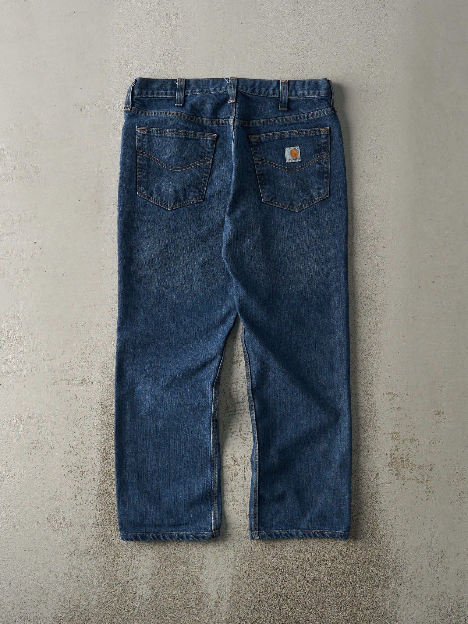 Vintage Y2K Dark Wash Carhartt Jeans (34x27.5)