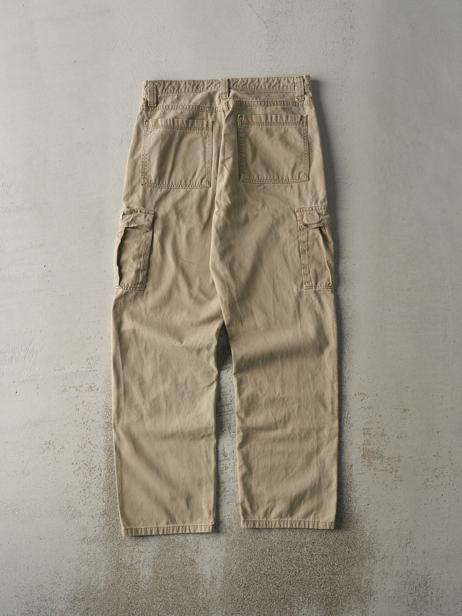 Vintage 90s Beige Wrangler Cargo Pants (32x32.5)