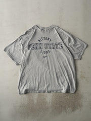 Vintage 90s Grey Nike x Penn State University Tee (XXL)