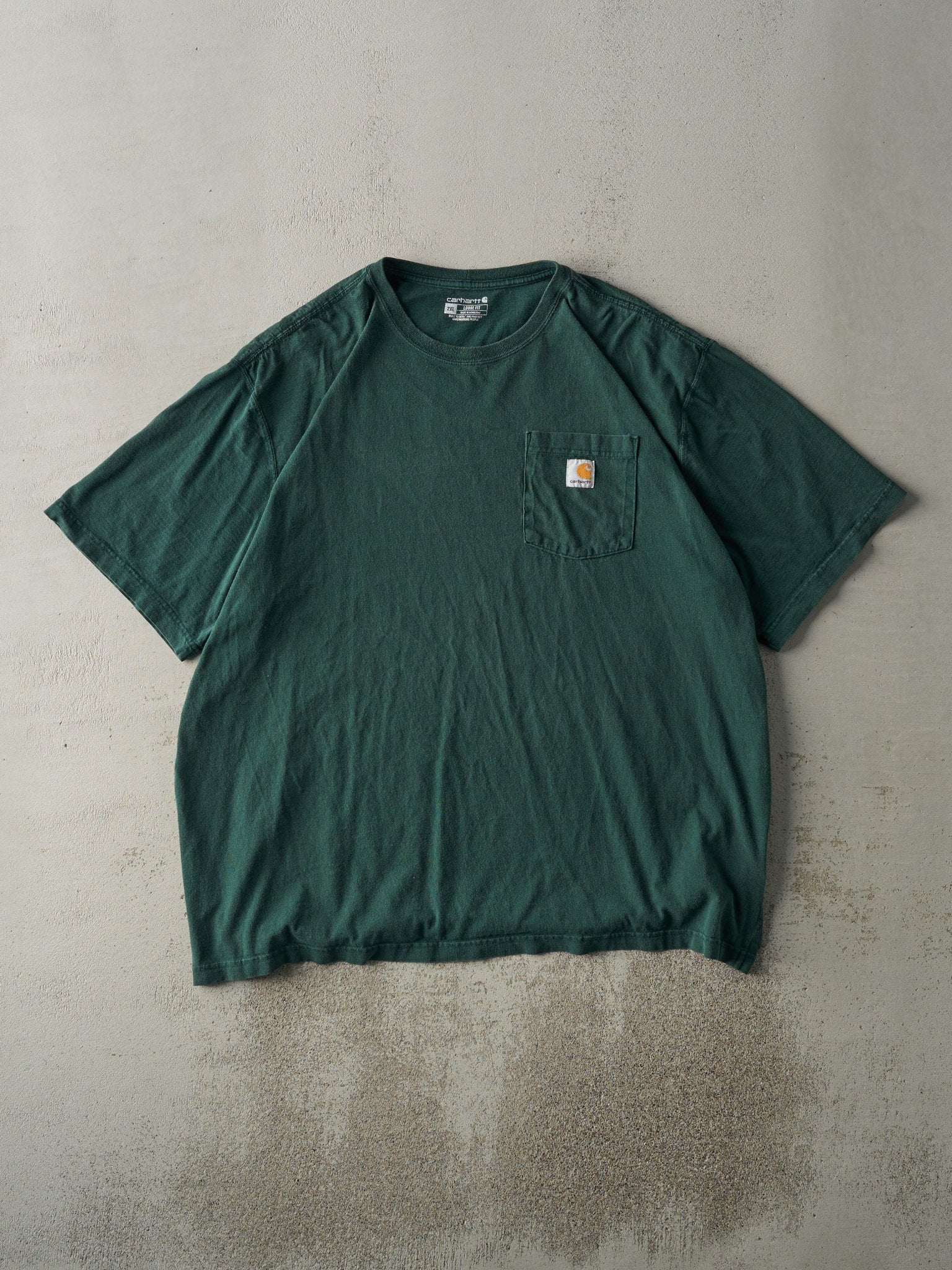 Vintage Y2K Green Carhartt Pocket Tee (XXL/XXXL)