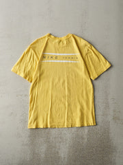 Vintage Y2K Yellow Nike Tennis Tee (S)