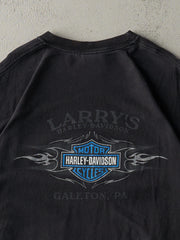 Vintage 06' Black Galeton, PA Harley Davidson Tee (L)