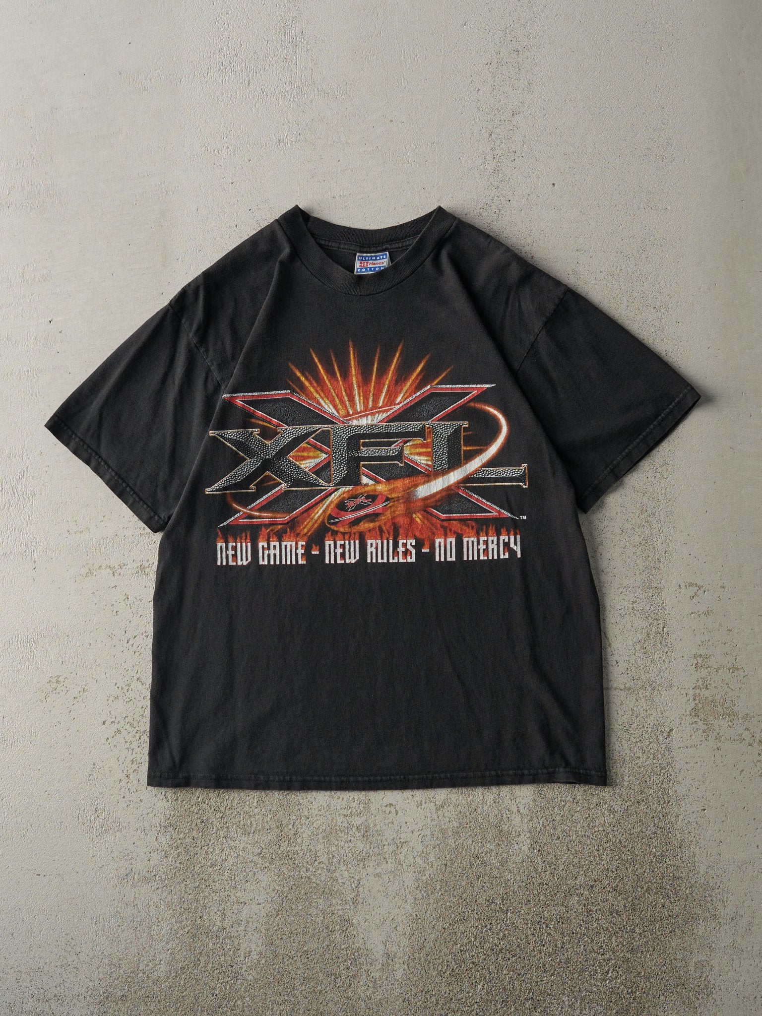 Vintage Y2K XFL Football League Tee (M)