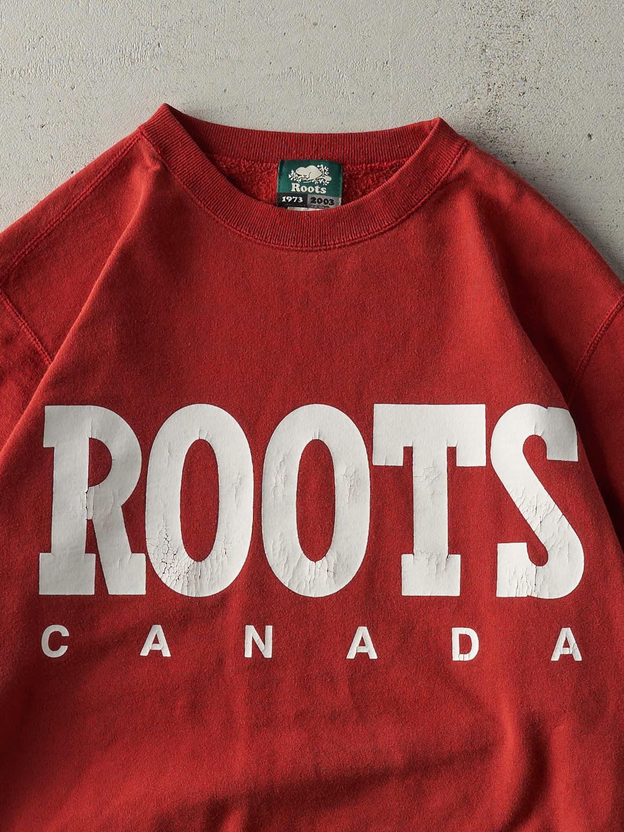 Vintage 03' Red Roots Canada Crewneck (M/L)