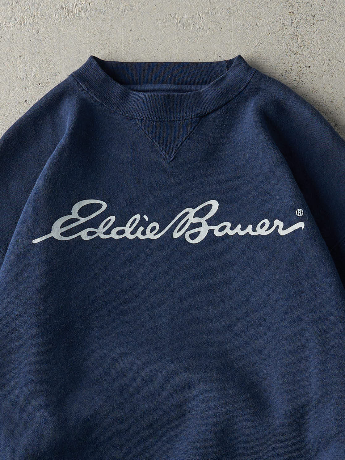 Vintage 90s Navy Blue Eddie Bauer Crewneck (M)