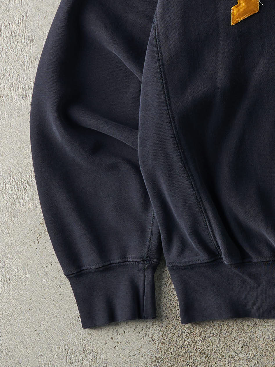 Vintage Y2K Navy Blue Navy Crewneck (M/L)