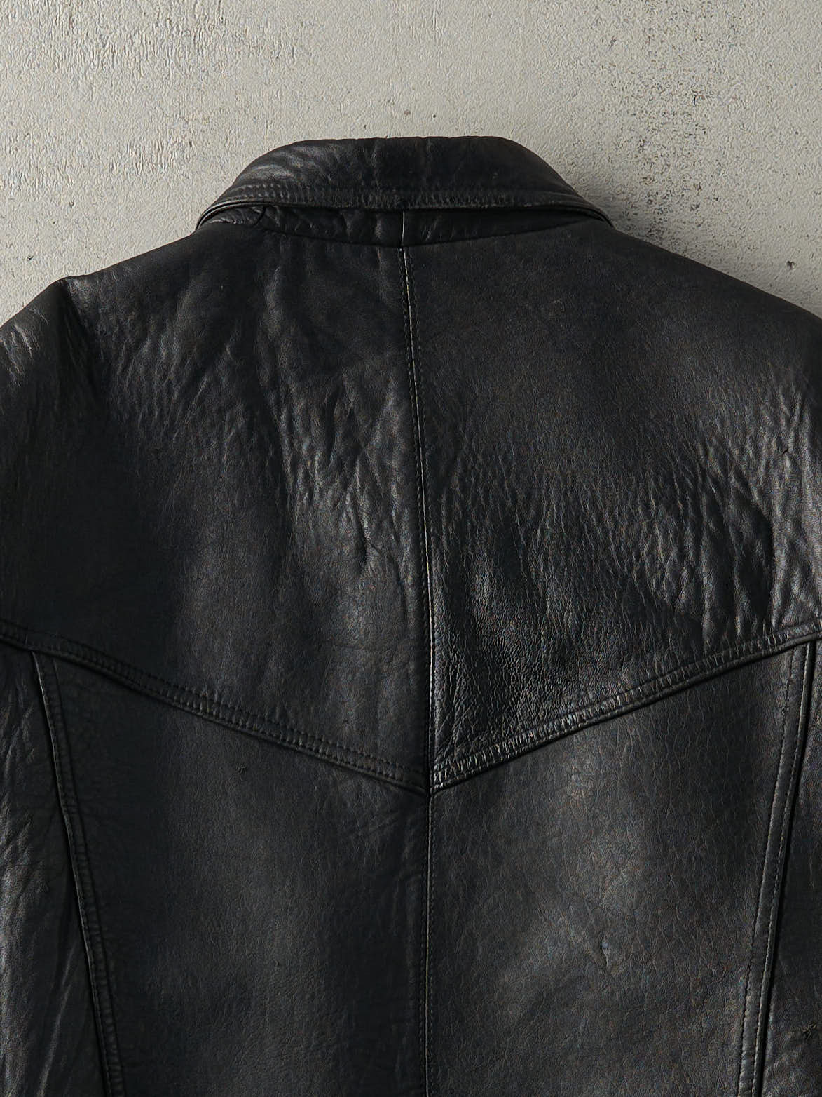 Vintage 90s Black Studio Concepts Leather Jacket (L)