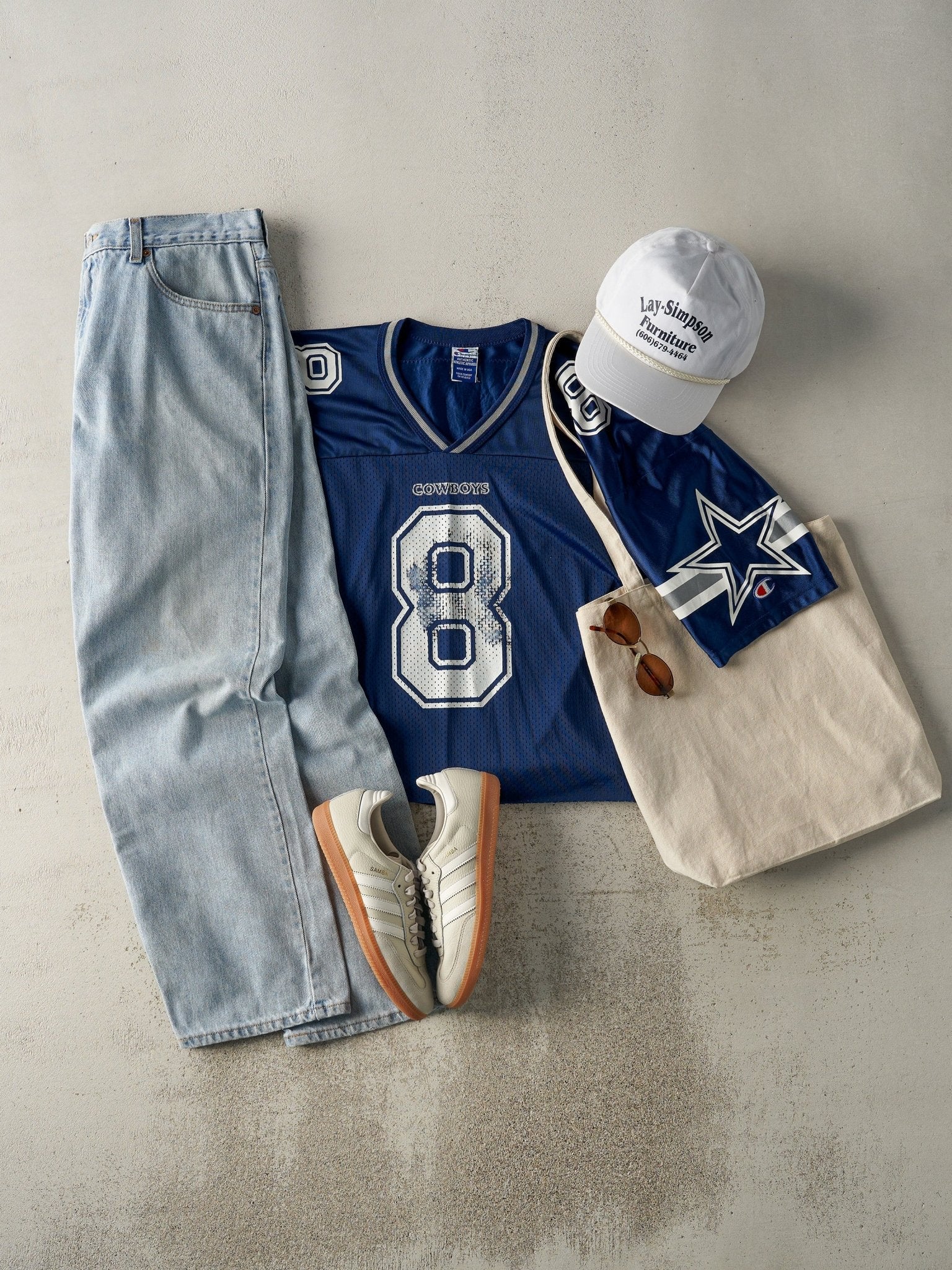 90s 売れ筋 MADE IN USADeLONG×NFL COWBOYS袖皮スタジャン 90s MADE IN