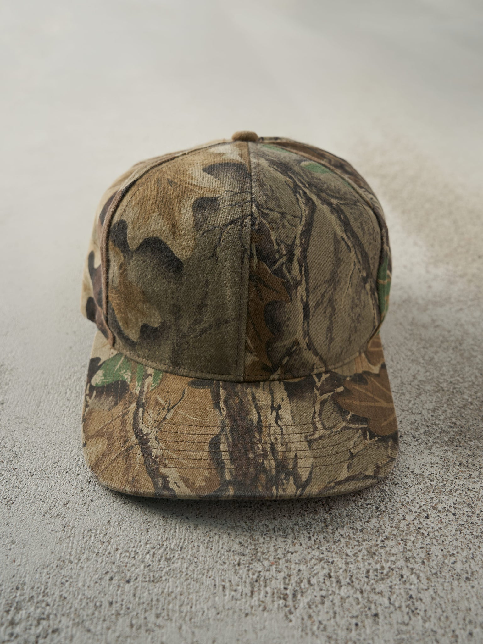 Vintage 90s Advantage Camo Snapback Hat