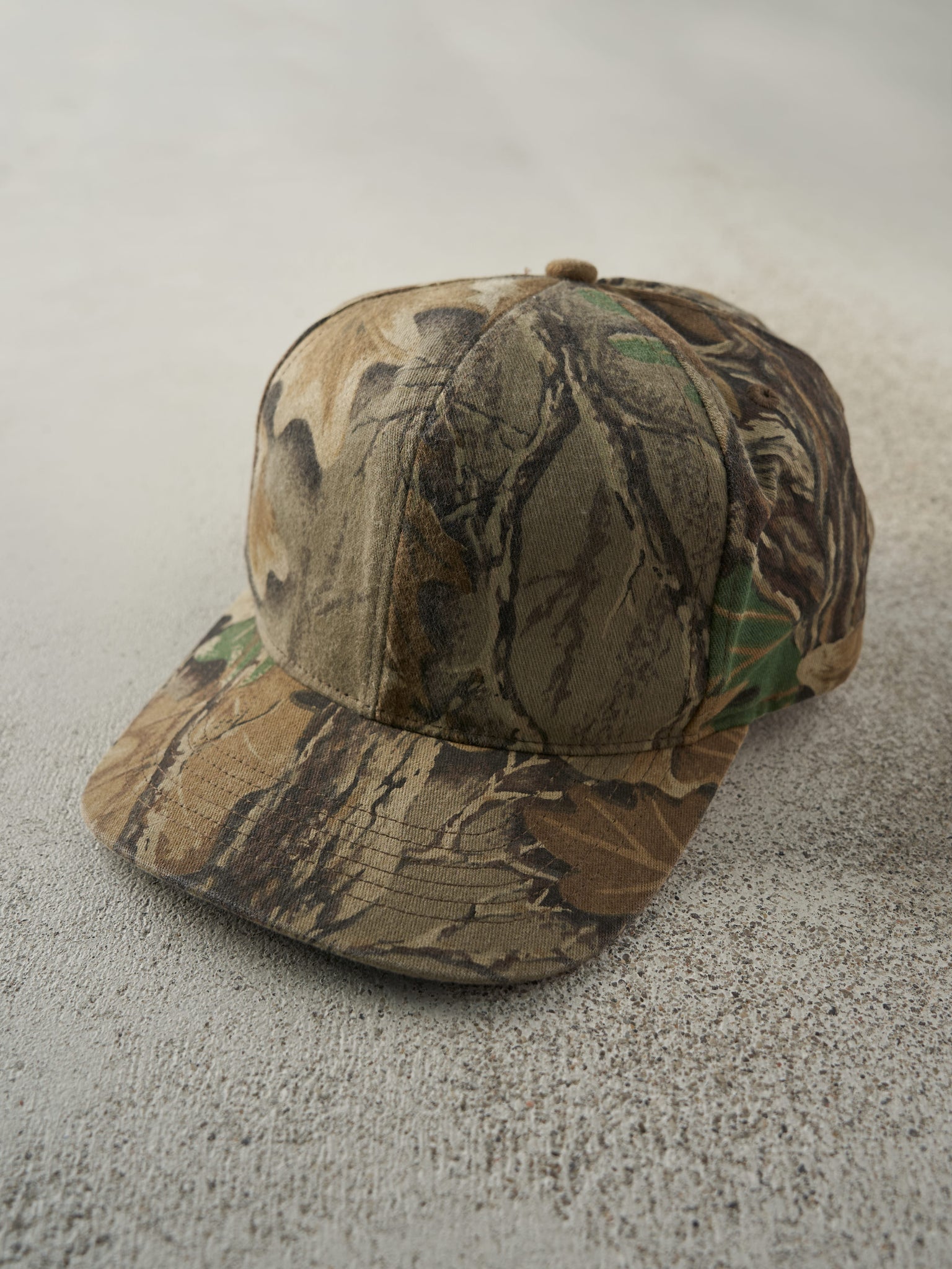 Vintage 90s Advantage Camo Snapback Hat