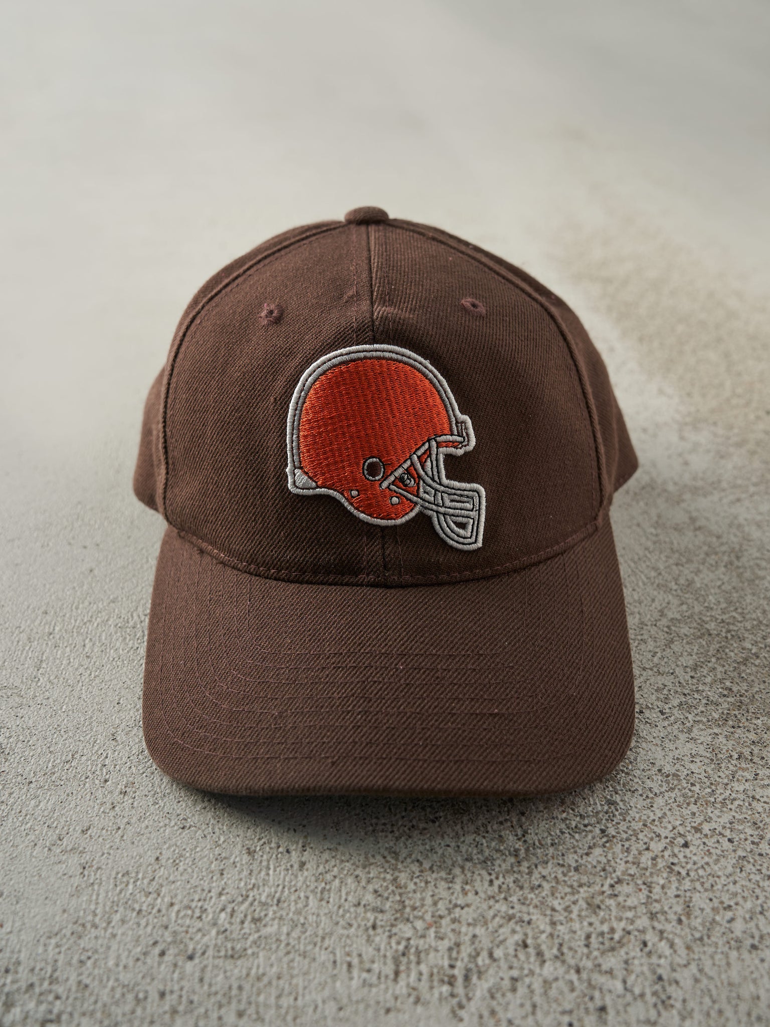 Vintage 90s Brown Embroidered Cleveland Browns NFL Snapback Hat