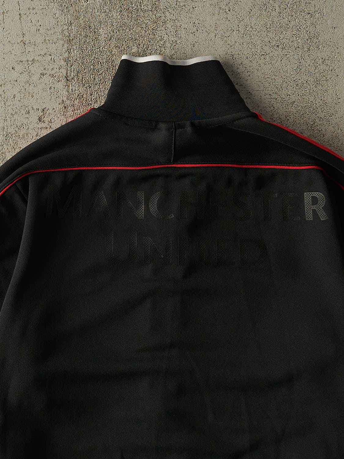 Vintage Y2K Black Nike x Manchester United Zip Up Track Jacket (M/L)