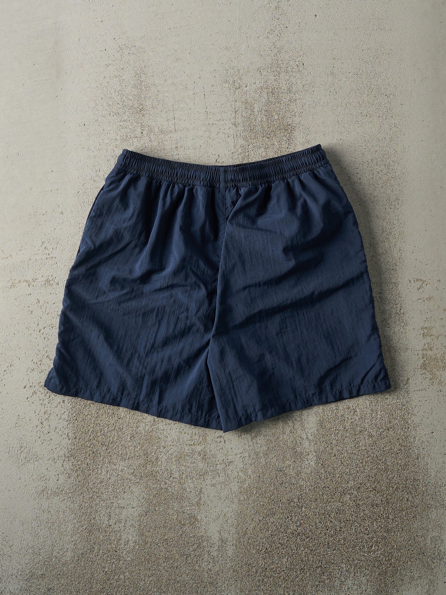 Vintage Y2K Navy Blue Reebok Track Shorts (29x5.5)