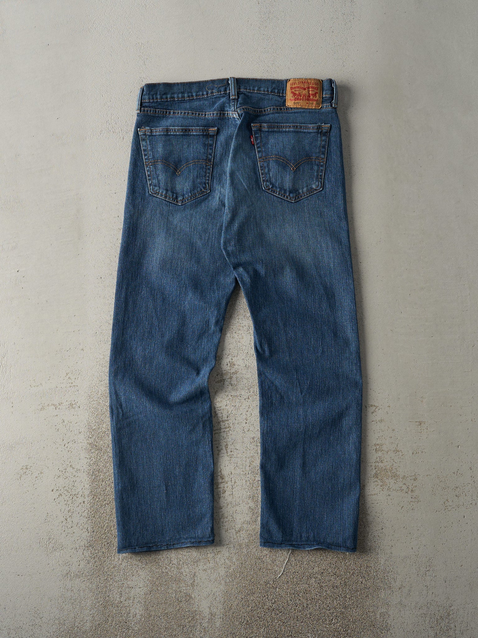 Vintage Y2K Dark Wash Levi's 505 Jeans (34x29)