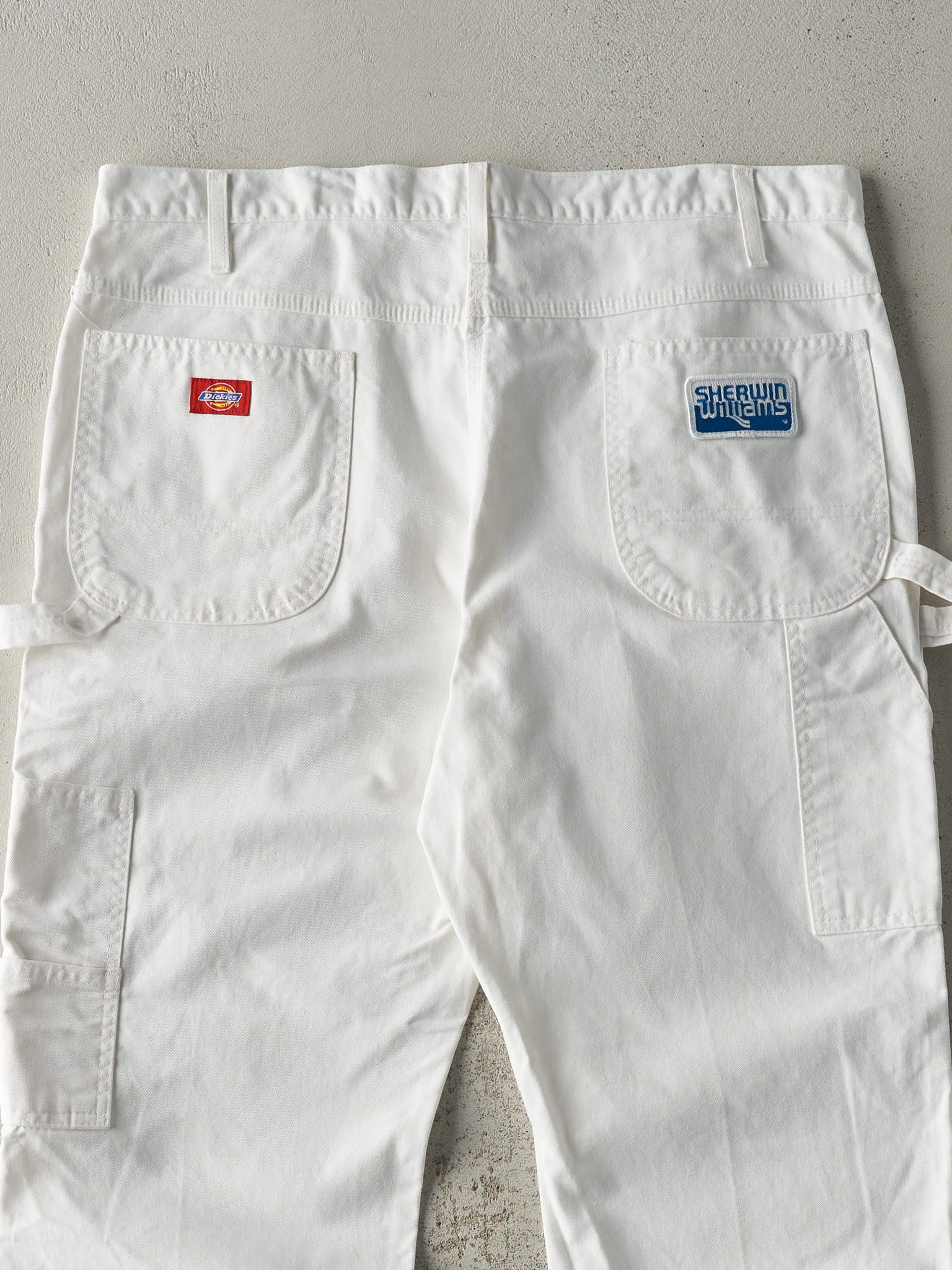 Vintage Y2K White Dickies Sherwin Williams Carpenter Pants (38x30)