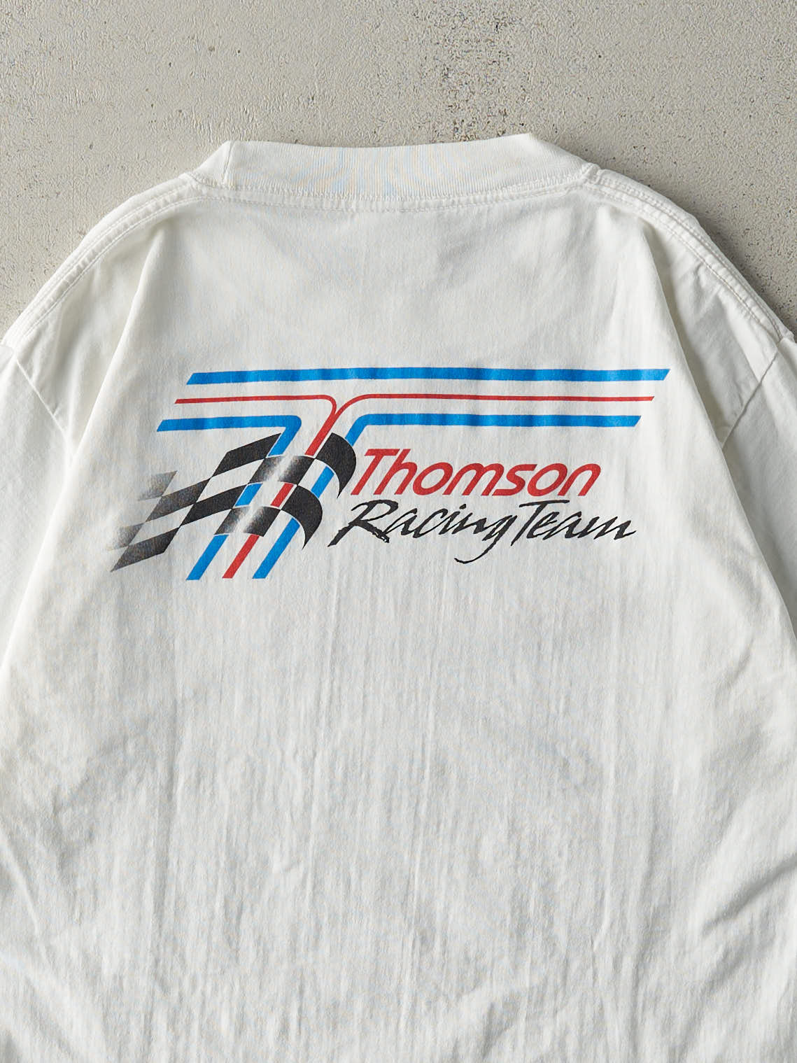 Vintage 02' White Tim Murdock Racing Tee (S)