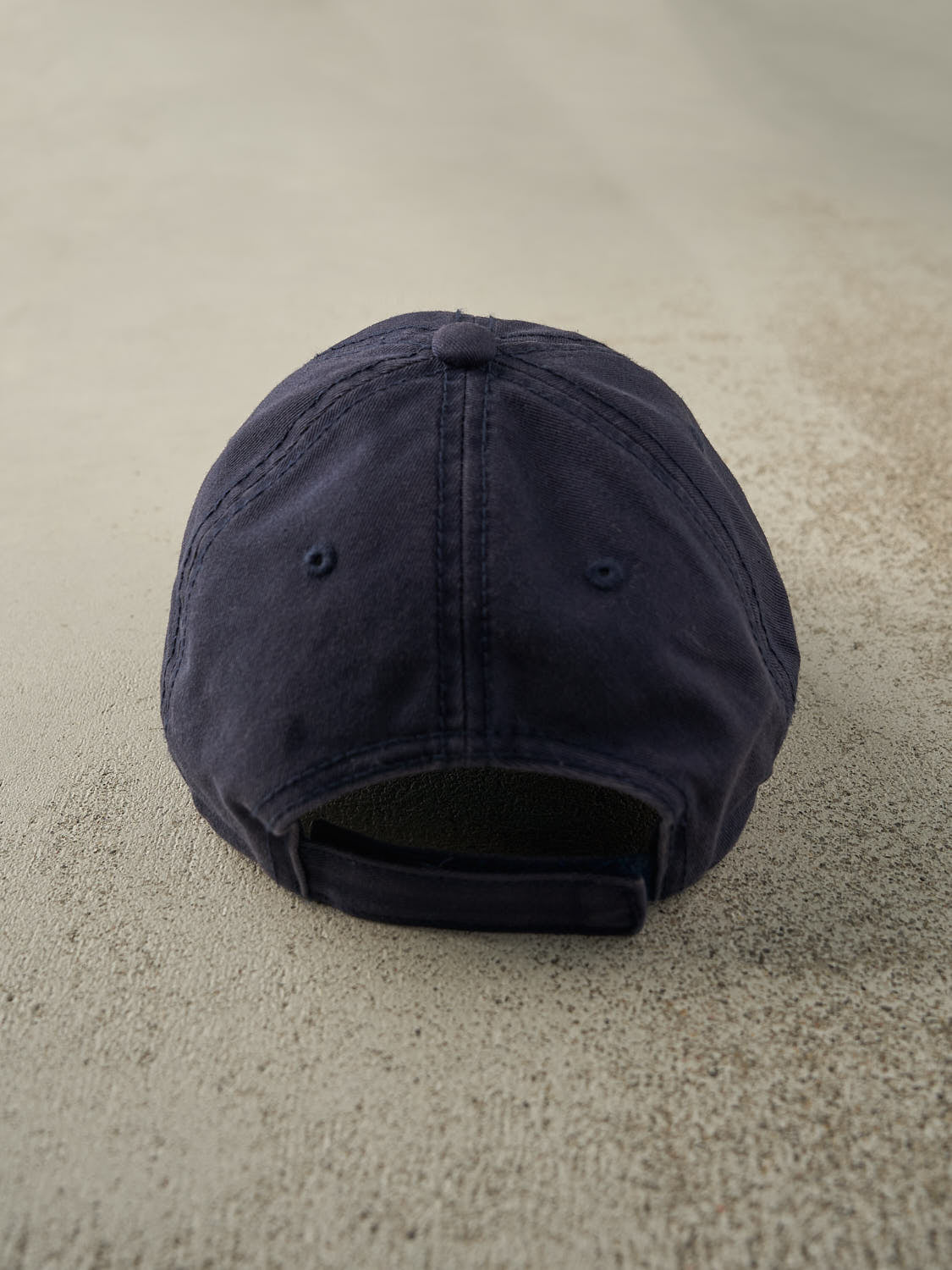 Vintage Y2K Navy Blue Italia Velcro Hat