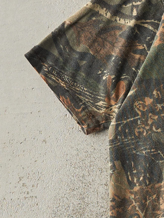 Vintage Y2K Camo Cabela's x Seclusion3D Tee (M)