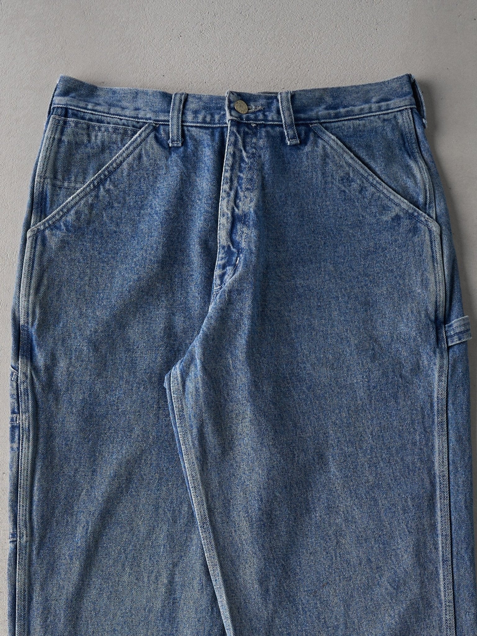 Vintage 90s Mid Wash Polo Jeans Co Ralph Lauren Denim Carpenter Pants (32x32)