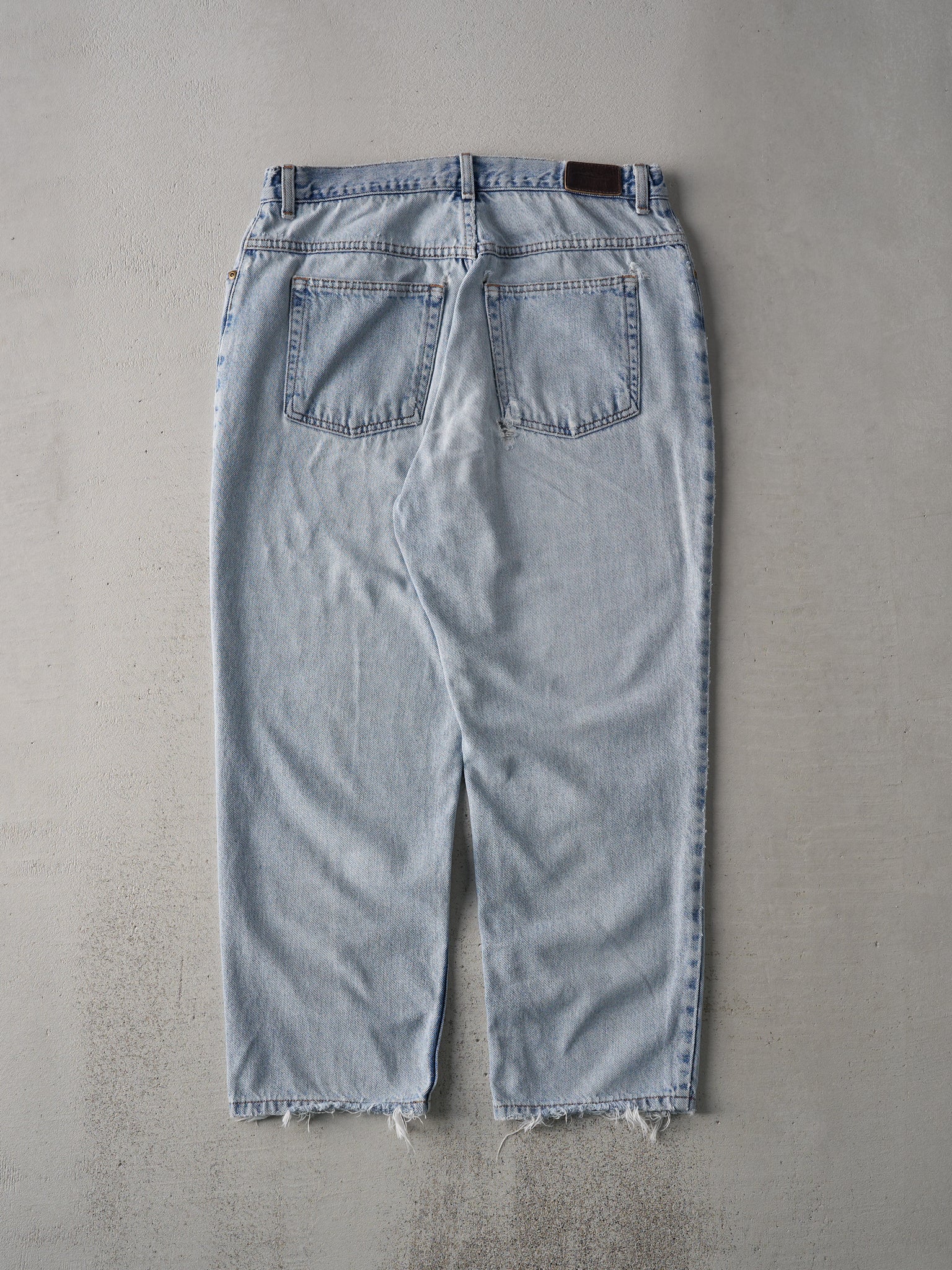 Vintage 90s Light Wash LL Bean Relaxed Fit Jeans (32x27)