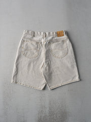 Vintage 90s Light Beige Lee Shorts (32.5x8)